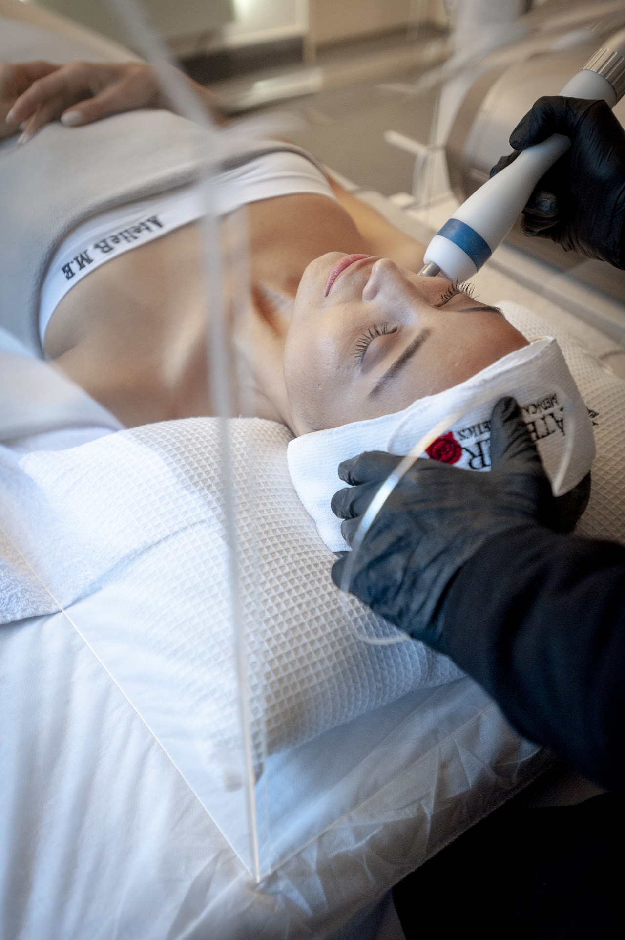 Luxury facial treatment